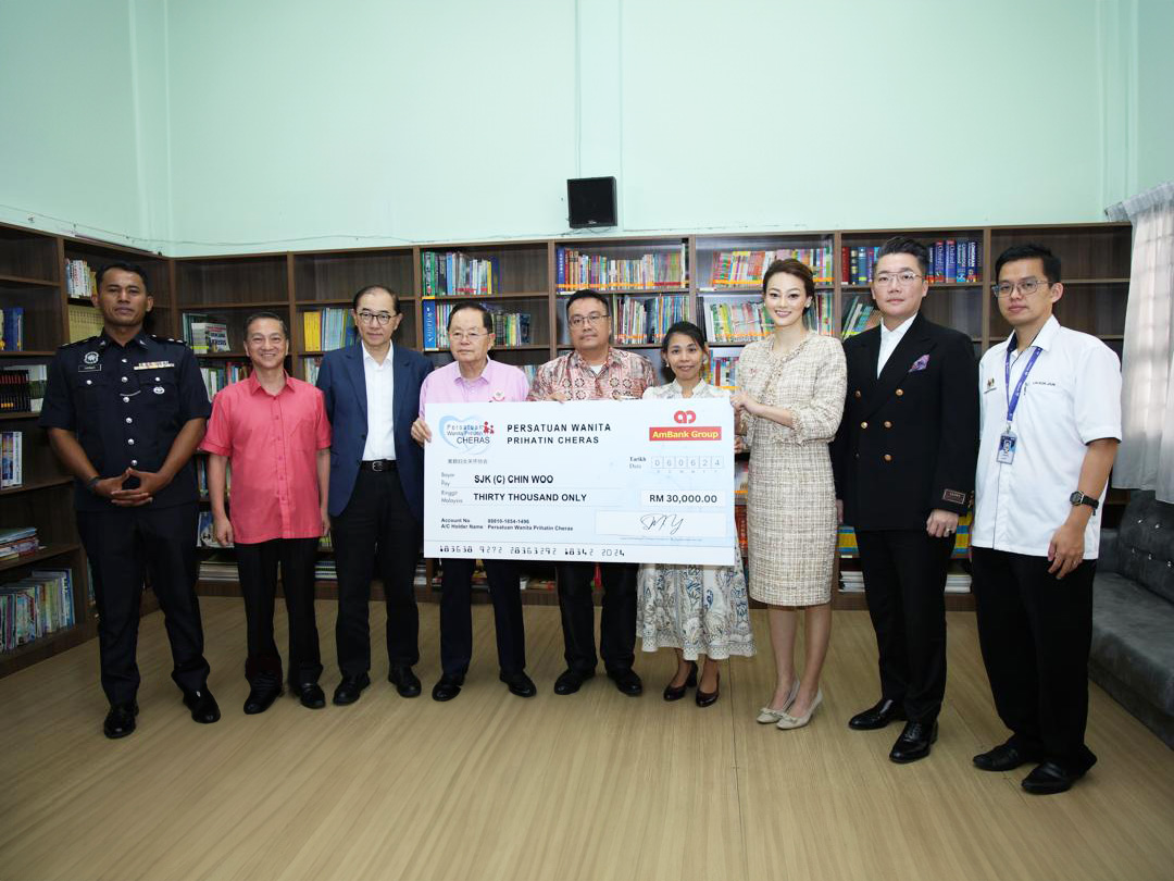 First Pavilion Global Berhad Menyokong Persatuan Wanita Prihatin Cheras dalam Program Amal Sekolah Rendah Chin Woo