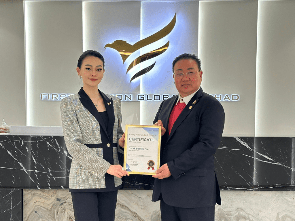 FPG Berhad Honours Bolton Optical Sdn Bhd Founder Datuk Patrick Sim as CSR Visionary Leader